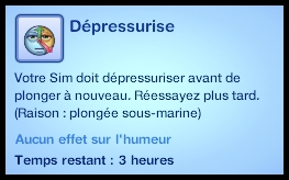 plongée dépressurisation