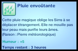 pluie envoûtante moodlet