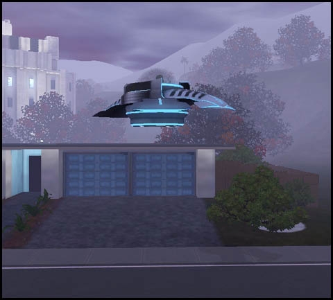 Sims 3 Saisons Extra-terrestres vaisseau