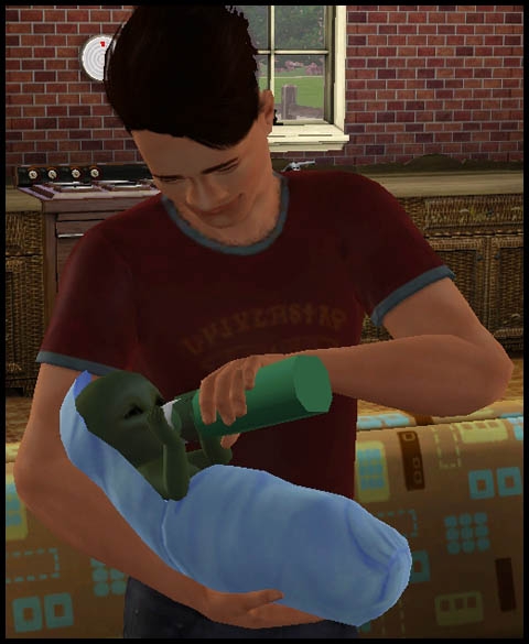 Sims 3 Saisons Extra-terrestres bébé