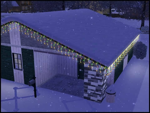 Sims 3 Saisons Hiver décorations de Noel