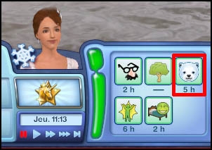 Sims 3 Saisons Hiver ours polaire