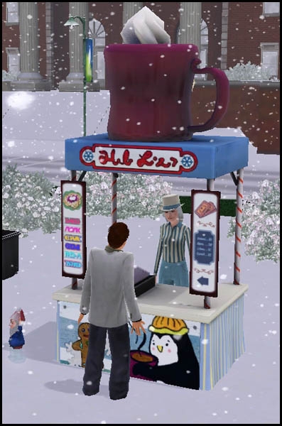 Sims 3 Saisons Hiver stand