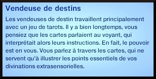 33 super pouvoir carriere voyance branche mystique niveau 9 vendeur de destin