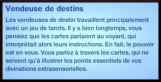 33 super pouvoir carriere voyance branche mystique niveau 9 vendeur de destin