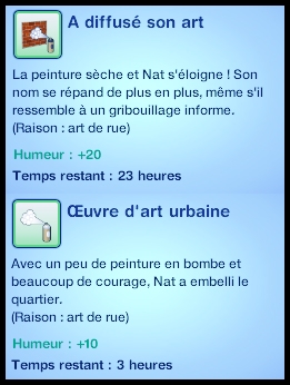 moodlet de l'art de rue