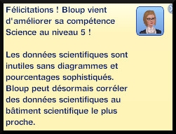 39 sims 3 universite competence science niveau 9 message