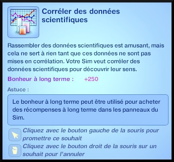 40 sims 3 universite competence science souhait correler donnees scientfiques