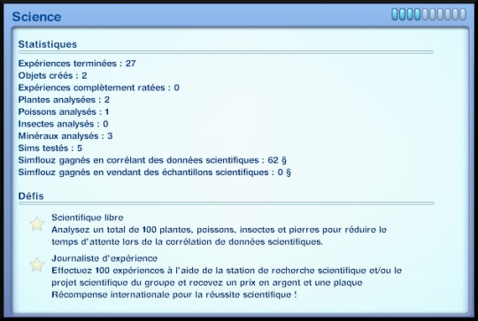 64 sims 3 universite competence science journal competence