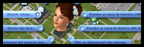 Sims 3 Université Végésims expérience