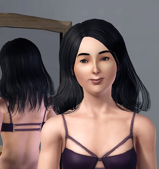 Sims 3 Cinéma coiffure