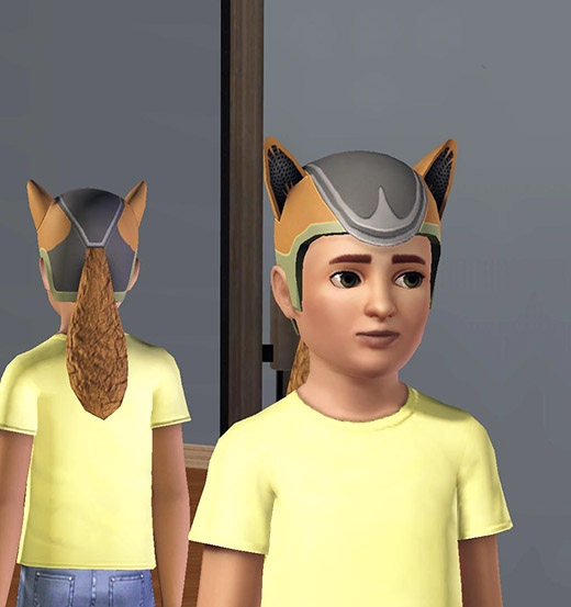 Sims 3 Cinéma coiffure chapeau