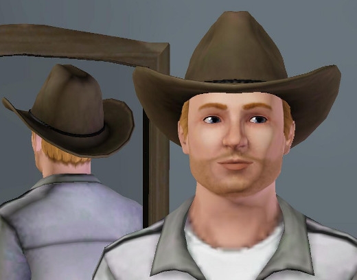 Sims 3 Cinéma coiffure chapeau