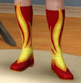 Sims 3 Cinéma chaussures