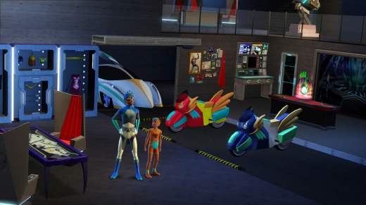 Sims 3 Cinéma objets