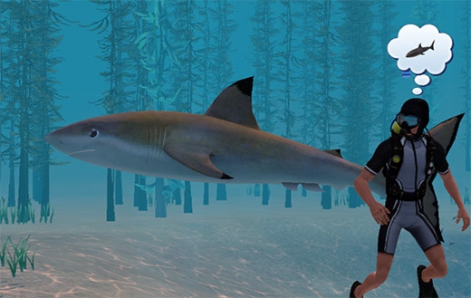 Sims 3 Île de rêve requins