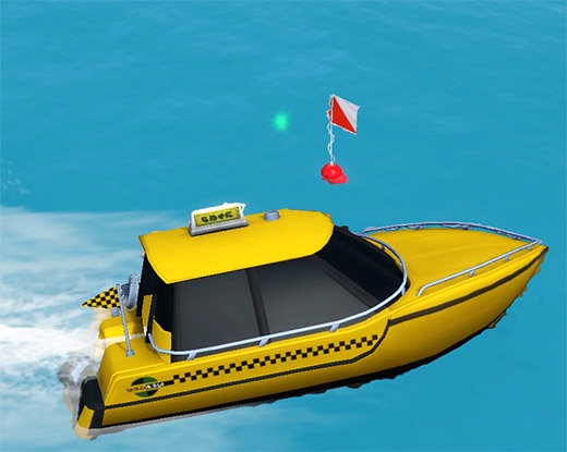 Sims 3 Île de rêve taxi bateau