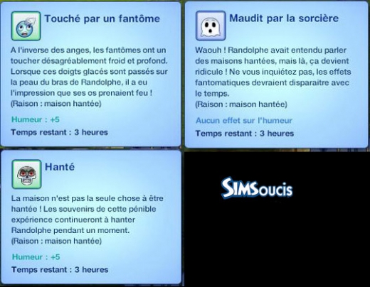 Moodlets de visite de maison hantÃ©