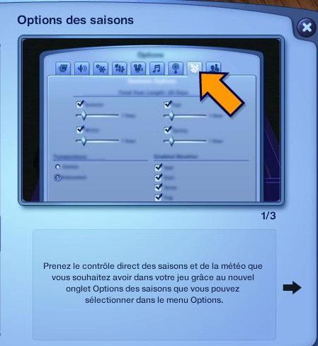 Option des saison