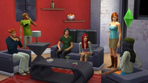 Sims 4 - conversations de groupe - multitasking