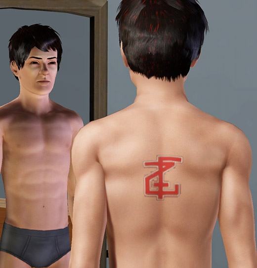 Sims 3 Université tatouage