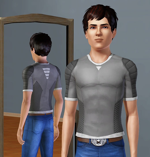 Sims 3 Université habits hommes