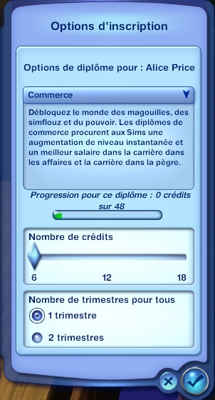 Sims 3 Université