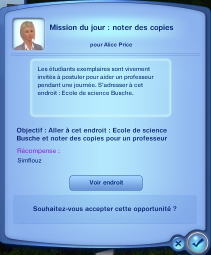 Sims 3 Université