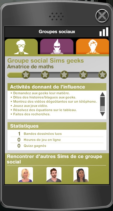 sims 3 fan day université nouveautés