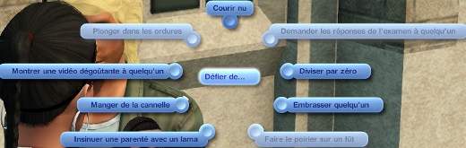 sims 3 fan day université nouveautés