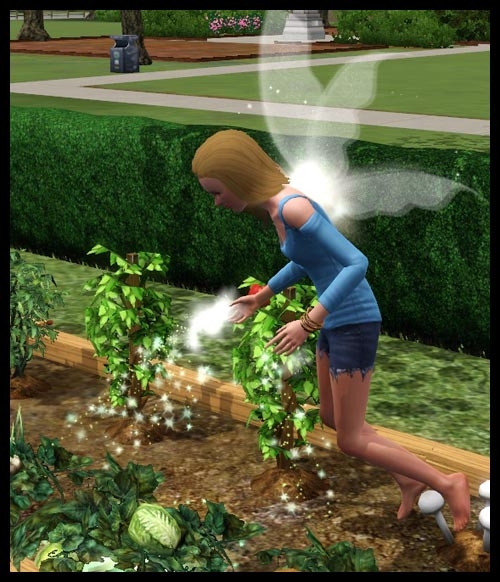 2  sims 3 interview fee super pouvoir jardine