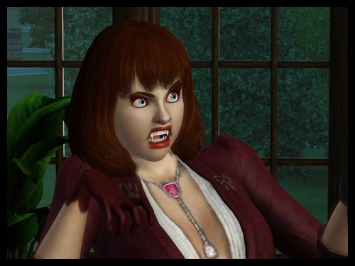 4  sims 3 interview vampire acces vip super pouvoir vampire montre dents