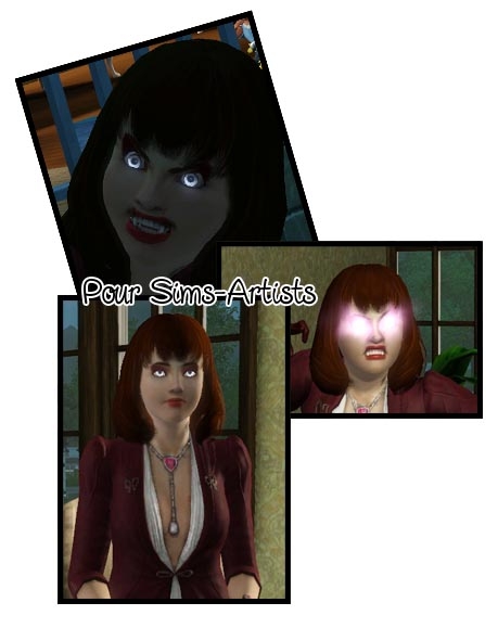 7  sims 3 interview vampire acces vip super pouvoir shooting