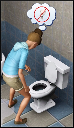 17 sims 3 competence bricolage wc bouché