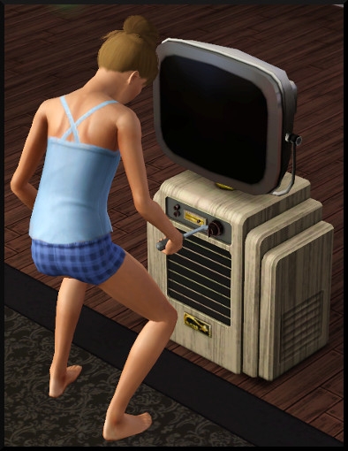 32 sims 3 competence bricolage télévision