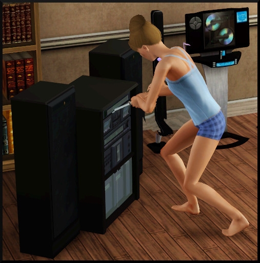 33 sims 3 competence bricolage chaine hifi