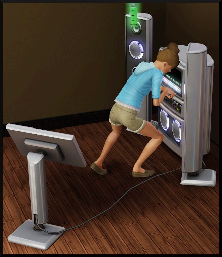 47 sims 3 competence bricolage karaoké