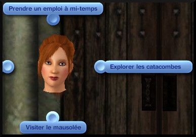 3 sims 3 carriere mi temps employe mausolee interaction prendre emploi