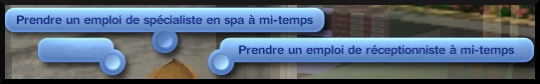 7 sims 3 carriere mi temps spa urbain interaction prendre emploi