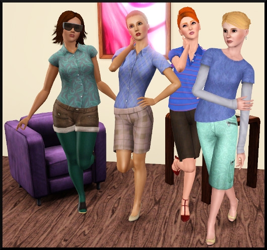 3 sims 3 create a sims vetement coiffure femme