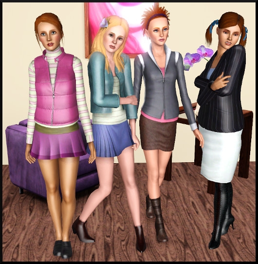 7 sims 3 create a sims vetement coiffure femme