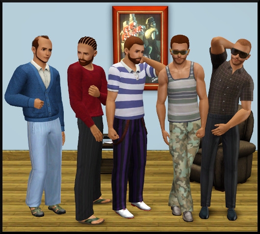 18 sims 3 create a sims vetement coiffure homme