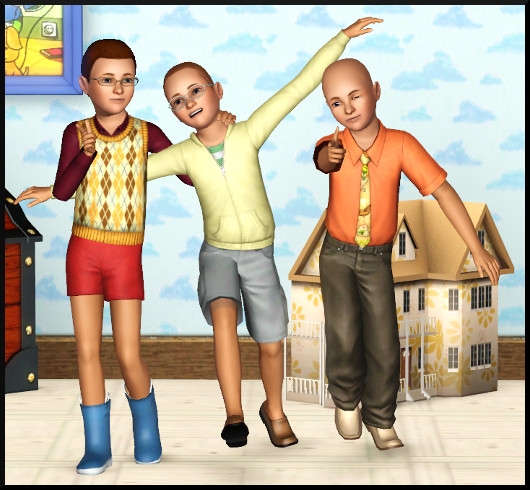 30 sims 3 create a sims vetement coiffure enfant