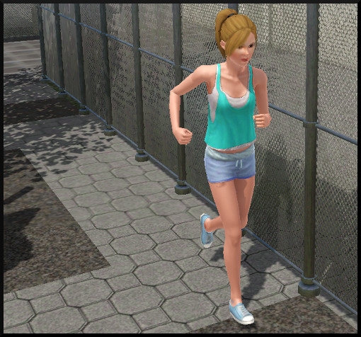 8 sims 3 competence atlhetisme footing action