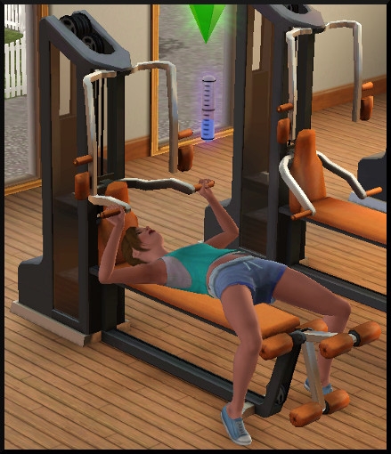 10 sims 3 competence atlhetisme action halteres