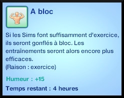33 sims 3 competence atlhetisme moodlet gonfle bloc