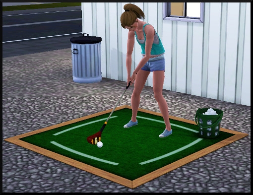 49 sims 3 competence atlhetisme action golf showtime