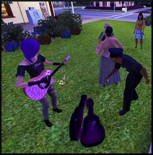 36 sims 3 competence guitare carriere musicale jouer pourboires