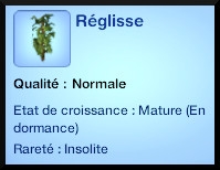 19 sims 3 competence jardinage plante en dormance froid saisons