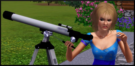 11 sims 3 competence logique regarder telescope degout